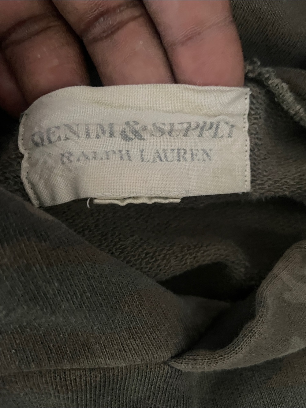 Men's Denim and Supply Ralph Lauren Camo Hoodie - Picture 2 of 5